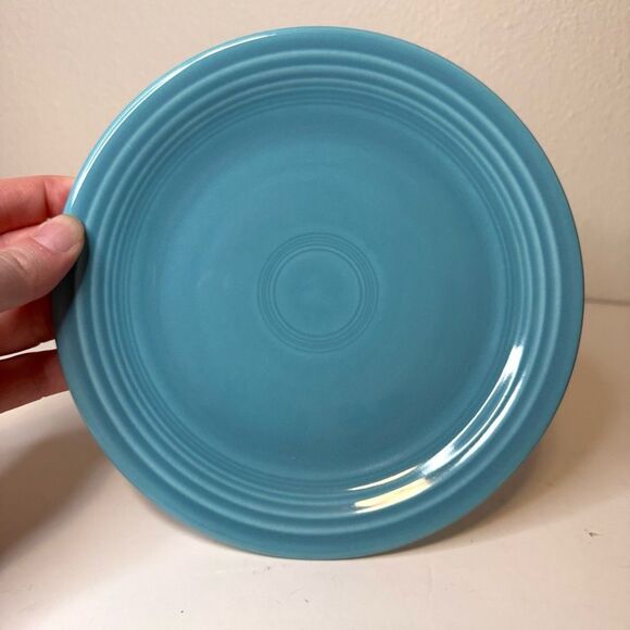 Vintage Fiesta Turquoise Salad Plate 7” - Picture 2 of 4